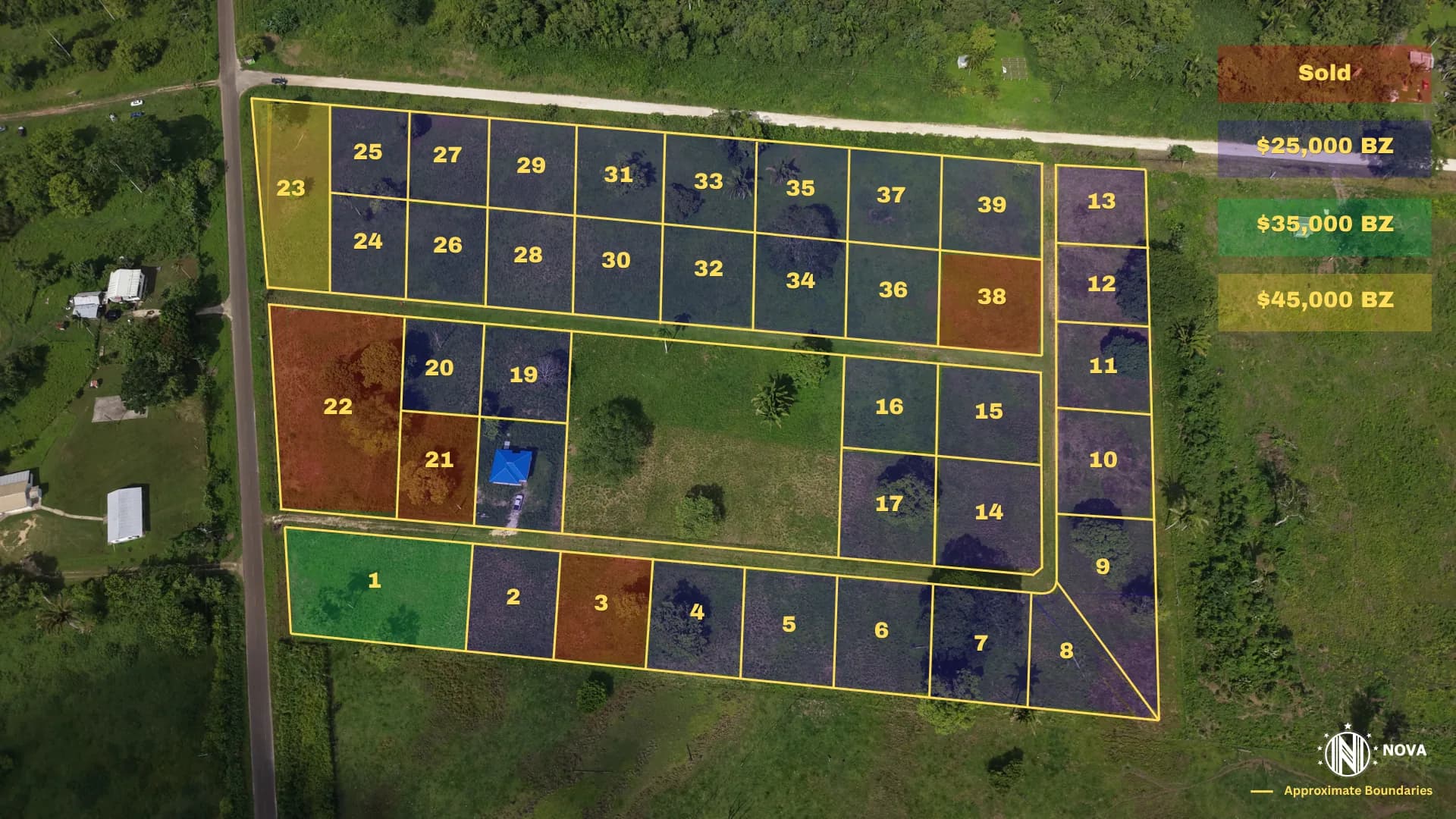 Scotland Halfmoon Subdivision