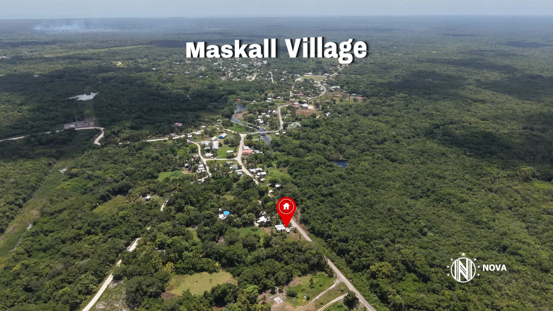 House in Maskall Village, Belize district