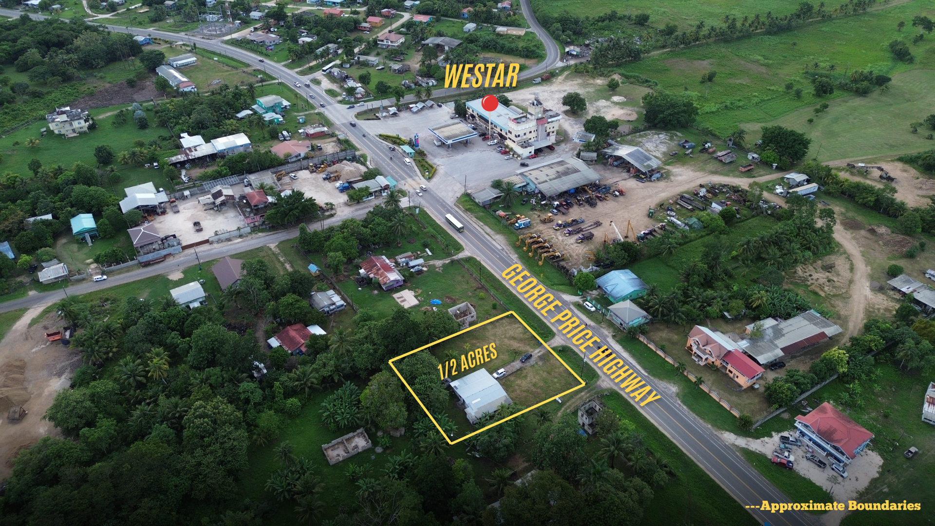 🏡 Prime Investment Opportunity: Home on Acre on the George Price Highway! 🛣️